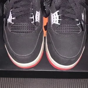 Nike Air Jordan 4 IV Breds OG cement size Travis Off White VI 6 III 3 XI 11 V 5 NIKE AIR JORDAN 4 IV WHITE CEMENT GREY RETRO 2012 sz 13 xi i  main image 2